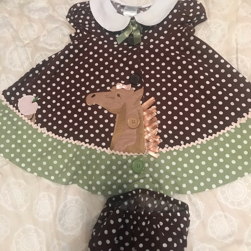 Horse dress with bloomers